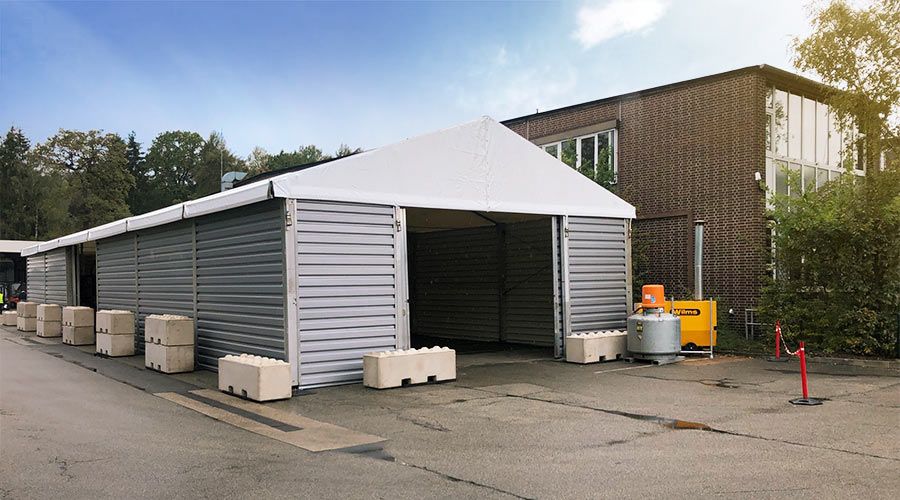 Industrie- und Lagerzelte